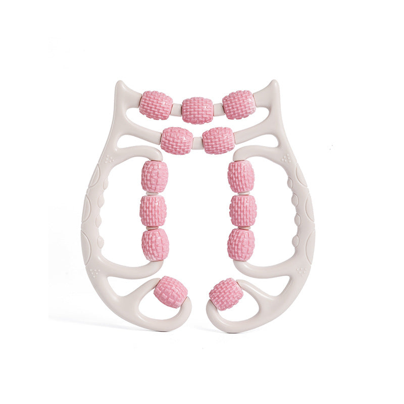 Leg Roller Ten Three Wheels Ring Foam Roller