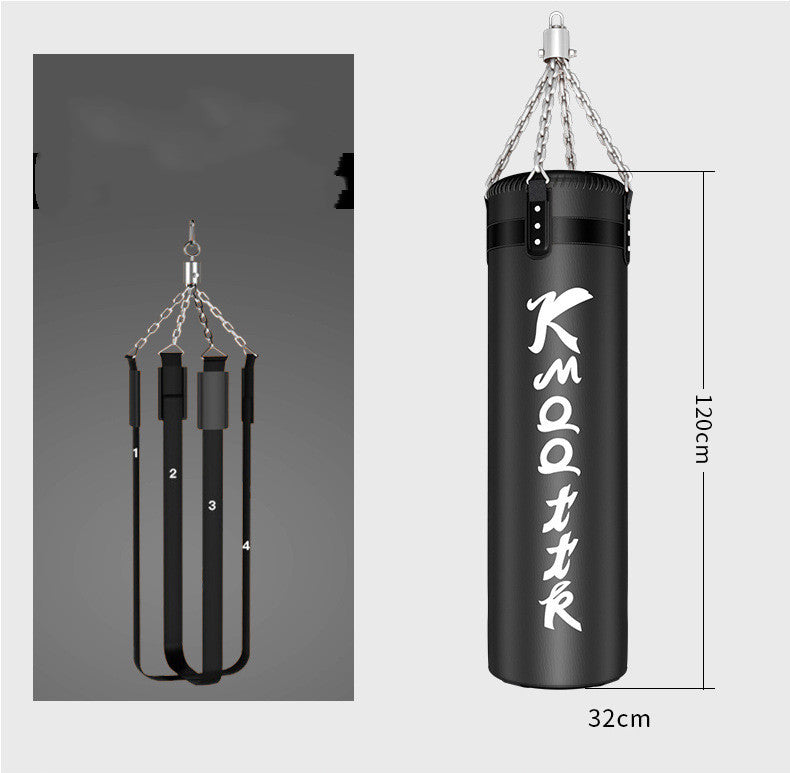 Hanging Hollow Punching Bag Fight