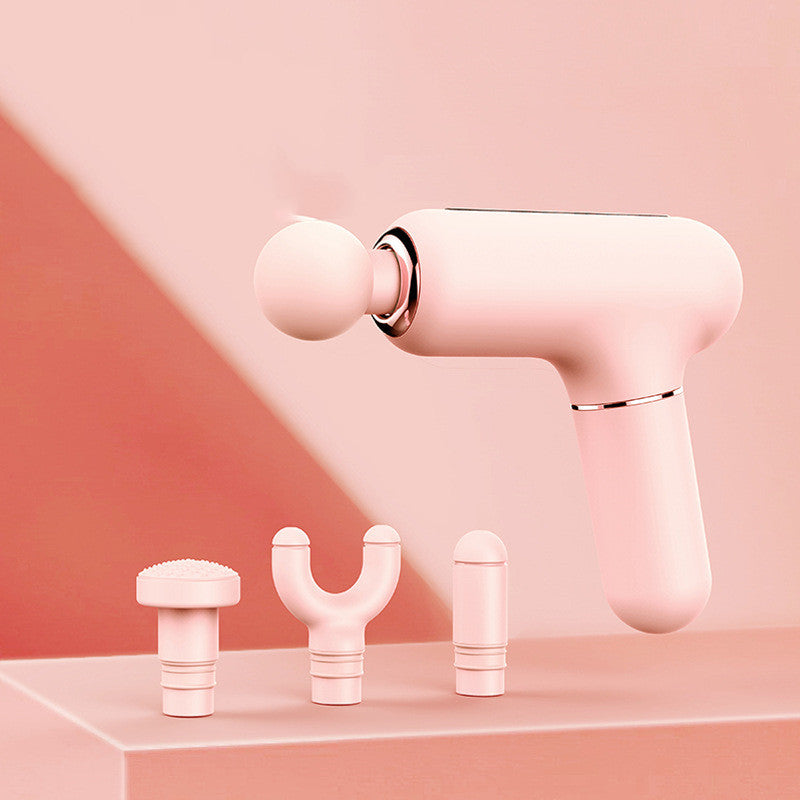 Compact Mini USB Muscle Massage Gun for Ultimate Relaxation