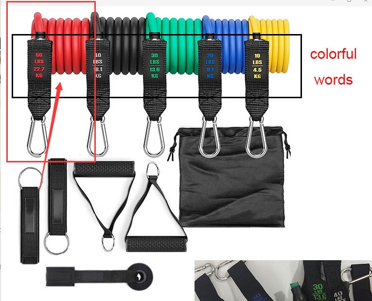 Ultimate Fitness Rally Elastic Resistance Bands for Workouts