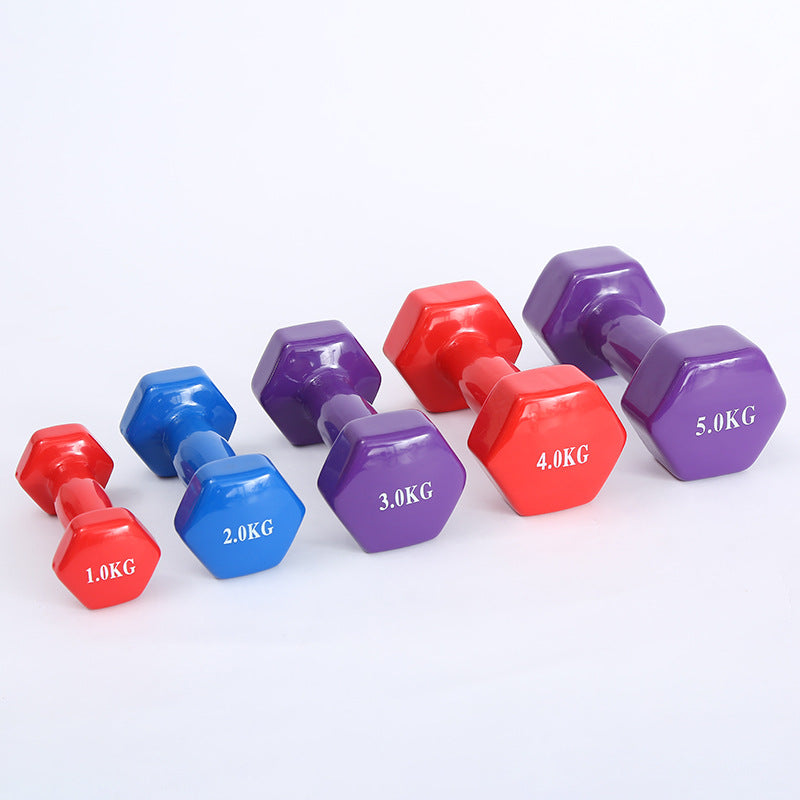 Colorful Fitness Dumbbells for All Ages