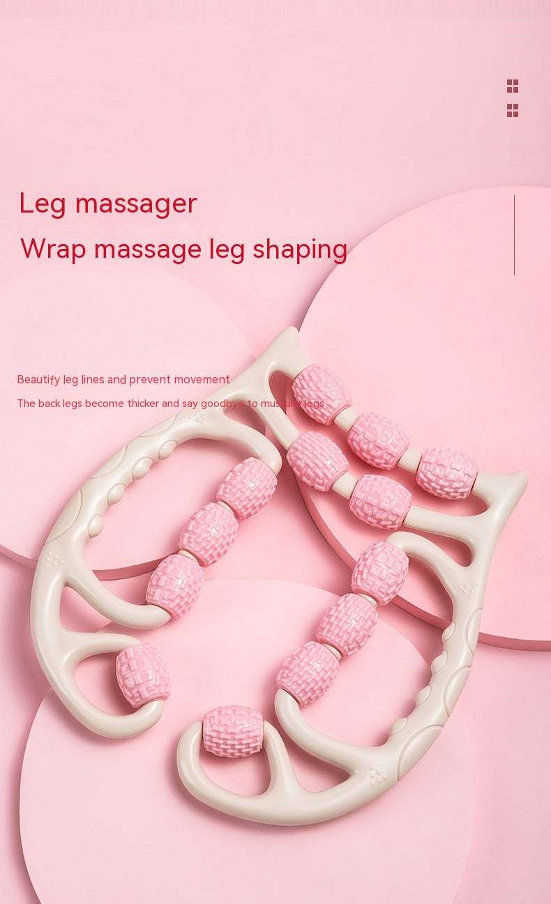 Leg Roller Ten Three Wheels Ring Foam Roller