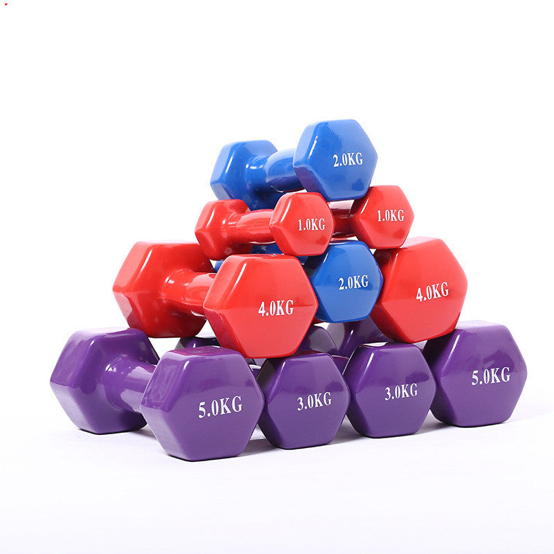 Colorful Fitness Dumbbells for All Ages