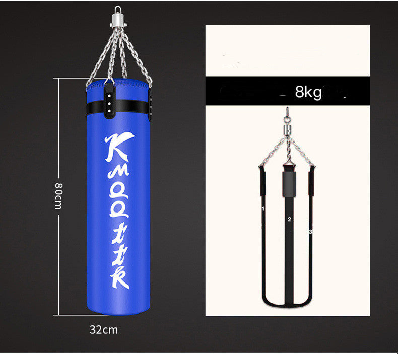 Hanging Hollow Punching Bag Fight