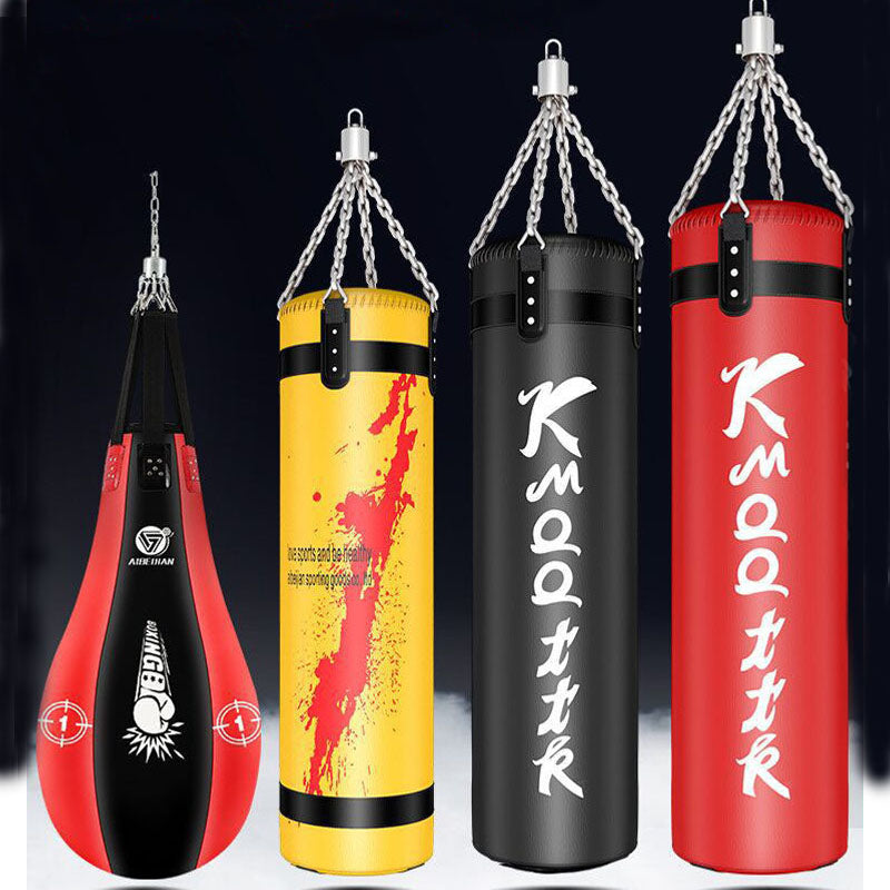 Hanging Hollow Punching Bag Fight