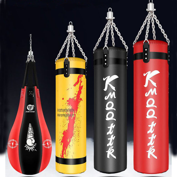 Hanging Hollow Punching Bag Fight