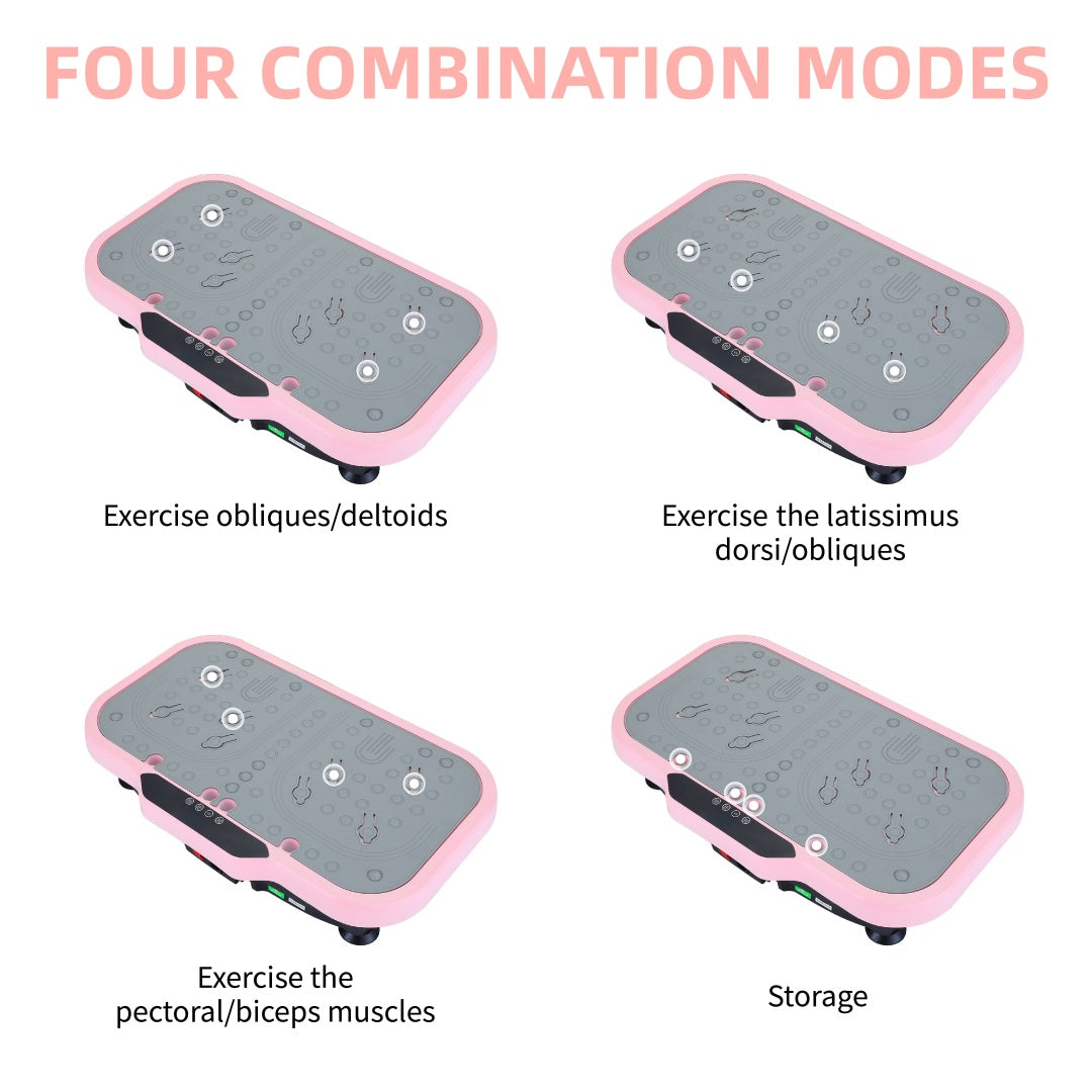Luxury Vibration Plate Fitness Machine for Home Exercise