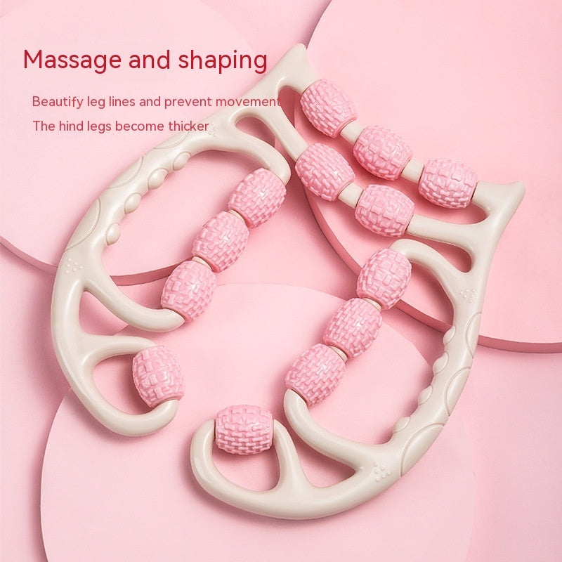 Leg Roller Ten Three Wheels Ring Foam Roller