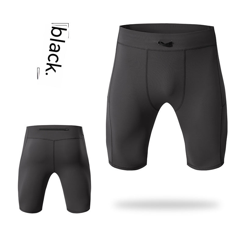 Men's High Elastic Compression Shorts