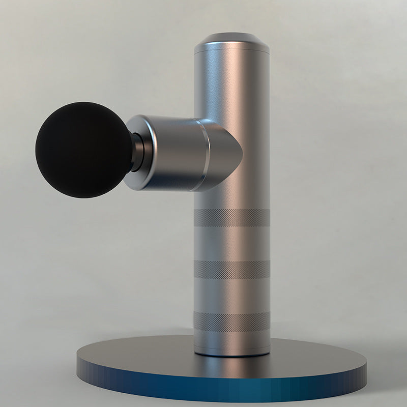 Portable Aluminum Alloy Massage Gun for Muscle Relaxation