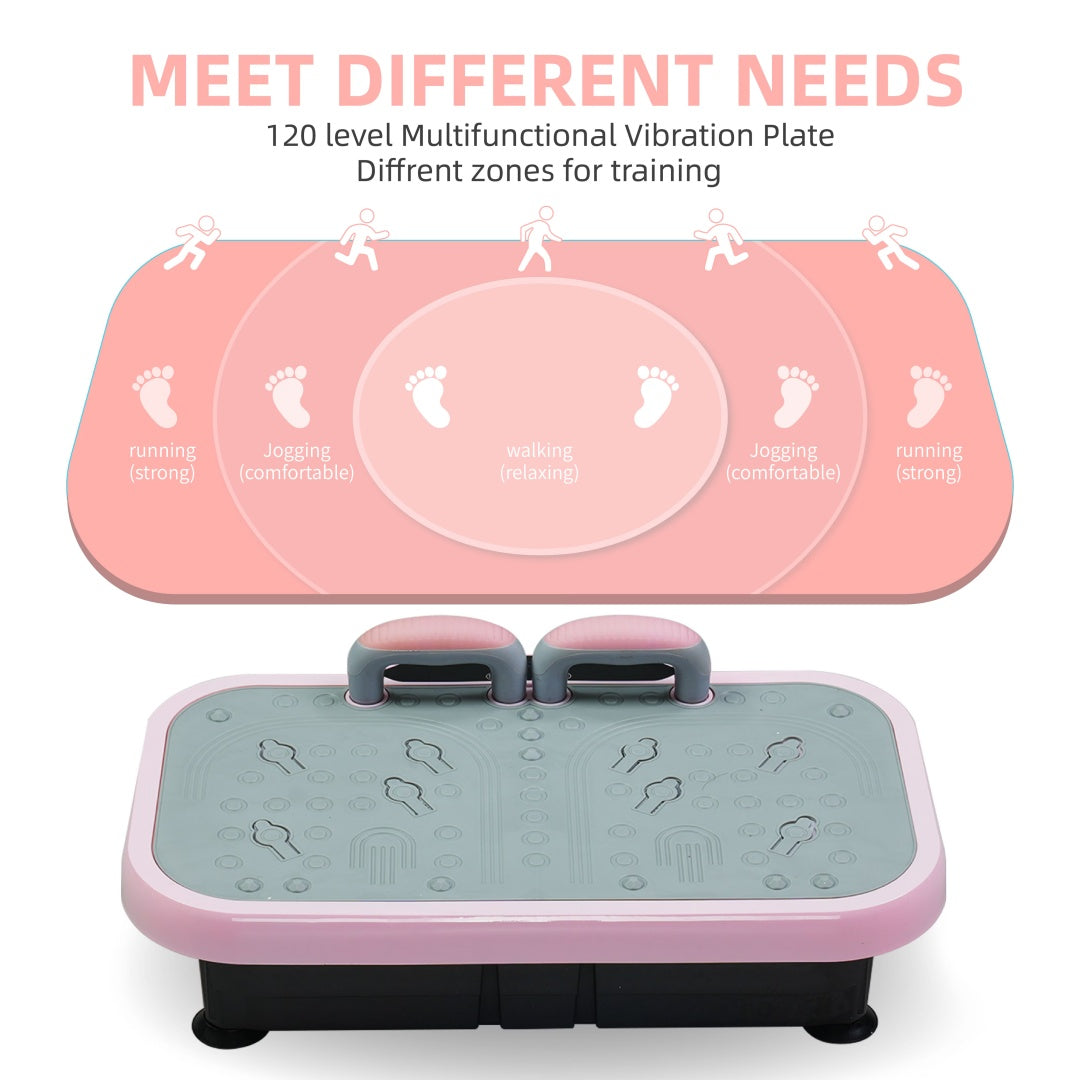 Luxury Vibration Plate Fitness Machine for Home Exercise