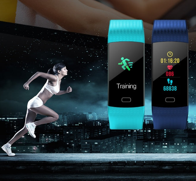 Smart Color Screen Fitness Band - Track Your Health Effortlessly