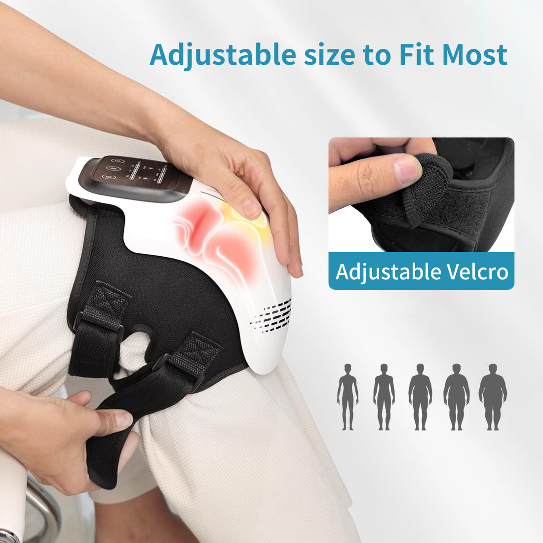 Rechargeable Infrared Knee Massager for Pain Relief