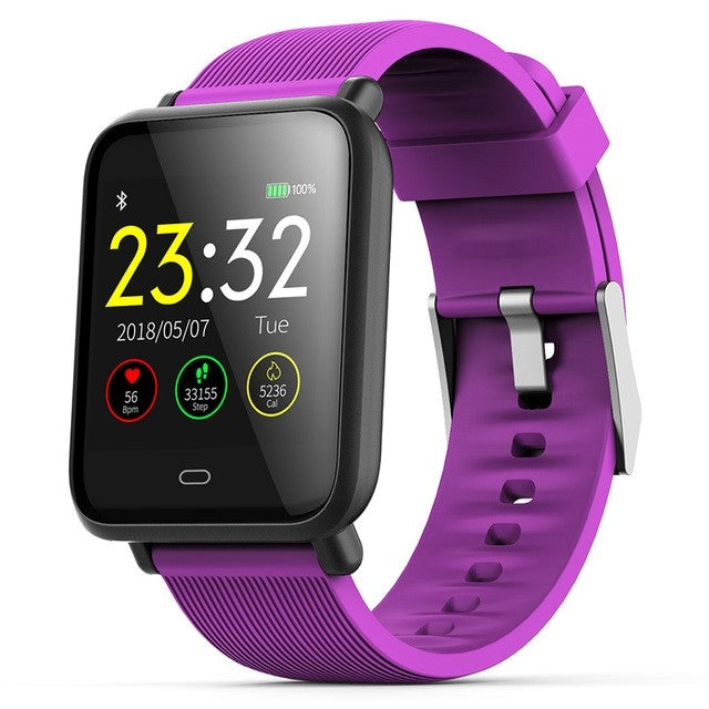 Q9 Smart Watch: IP67 Waterproof Fitness Tracker with Heart Rate Monitor