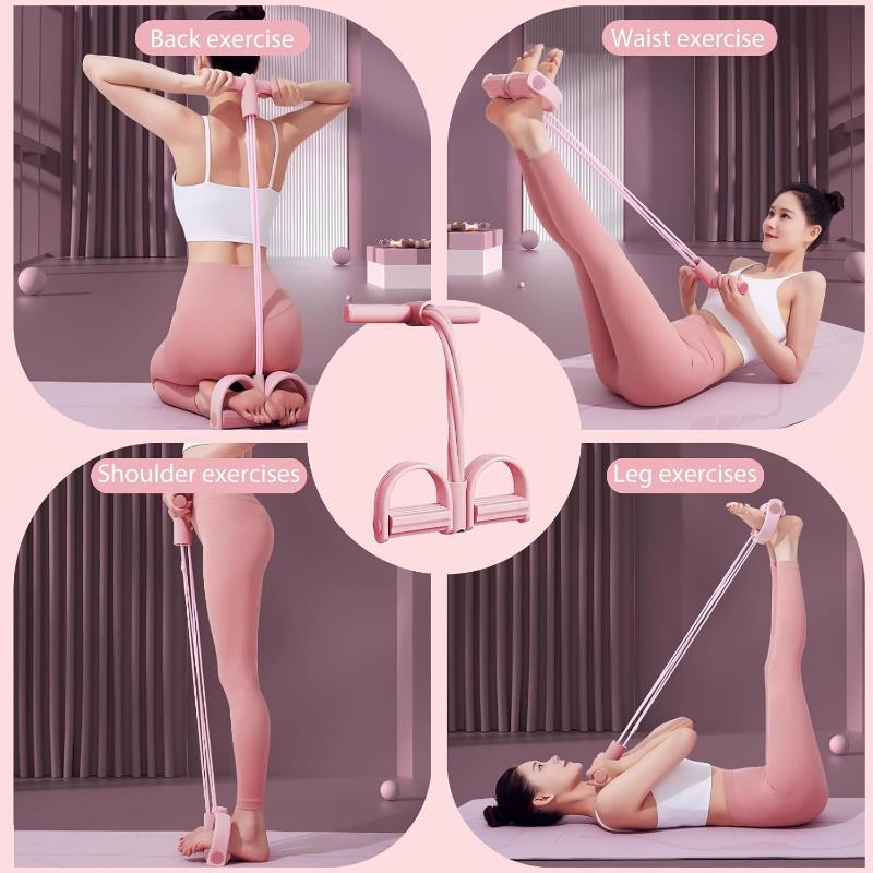 6-Tube Resistance Bands for Comprehensive Full-Body Training