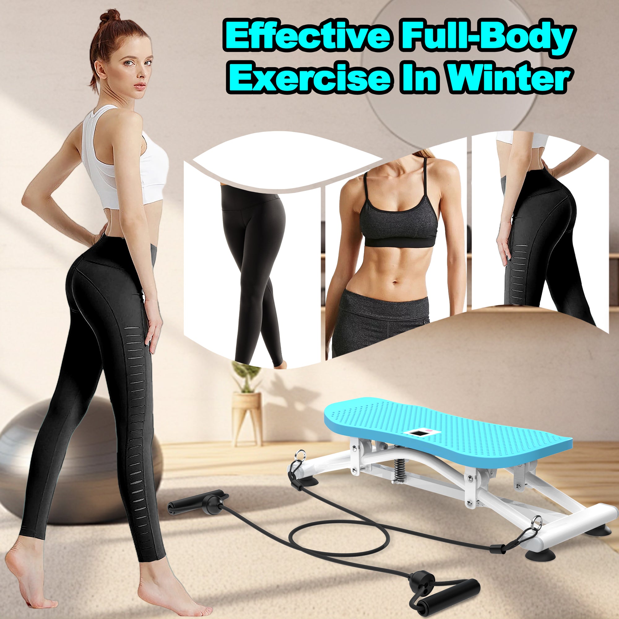 Sliding Ski Simulator – Ultimate Indoor Ski Workout Machine