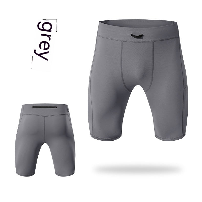 Men's High Elastic Compression Shorts