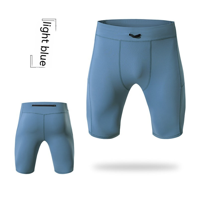 Men's High Elastic Compression Shorts