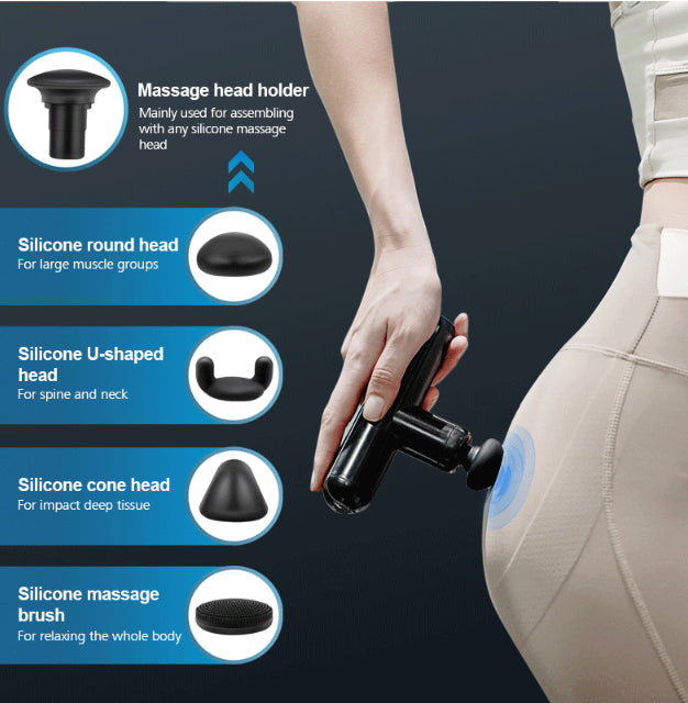Massage Gun Mini Electric Small Muscle