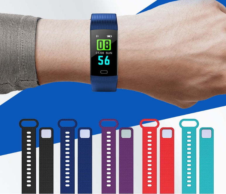 Smart Color Screen Fitness Band - Track Your Health Effortlessly