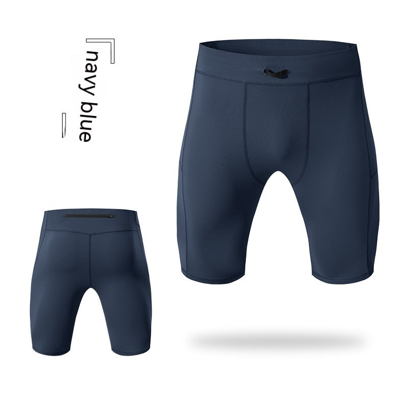 Men's High Elastic Compression Shorts