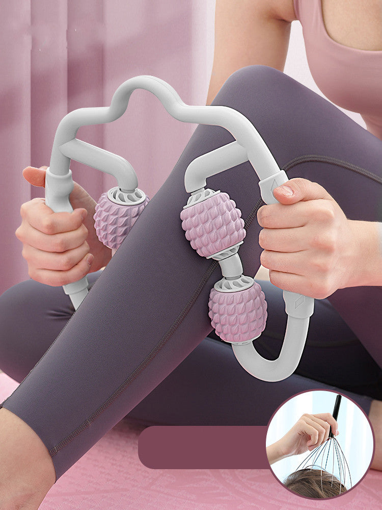 Apple-shaped Ring Leg Clamp Multi-function Roller