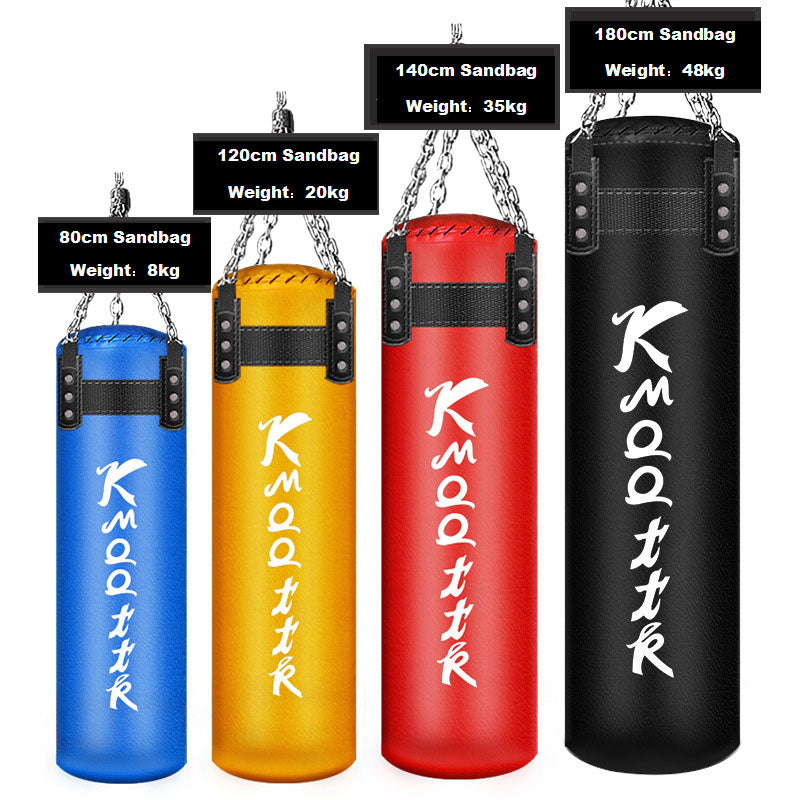 Hanging Hollow Punching Bag Fight