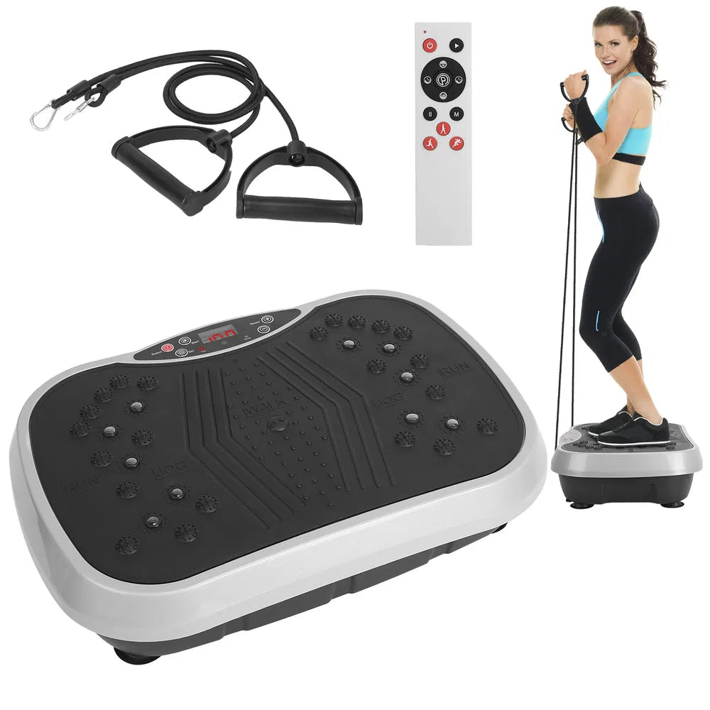 Vibration Plate Exercise Machine for Whole Body Fitness