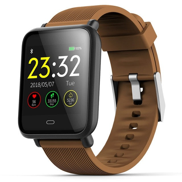 Q9 Smart Watch: IP67 Waterproof Fitness Tracker with Heart Rate Monitor