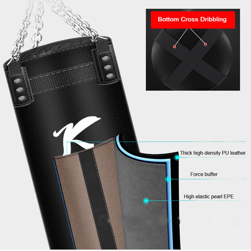 Hanging Hollow Punching Bag Fight