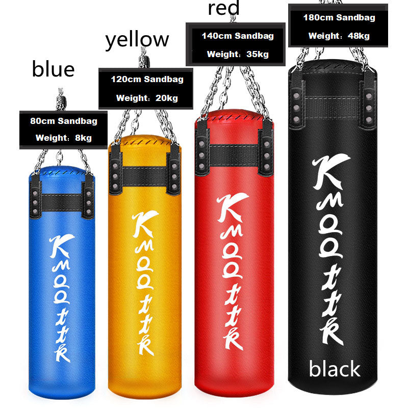 Hanging Hollow Punching Bag Fight