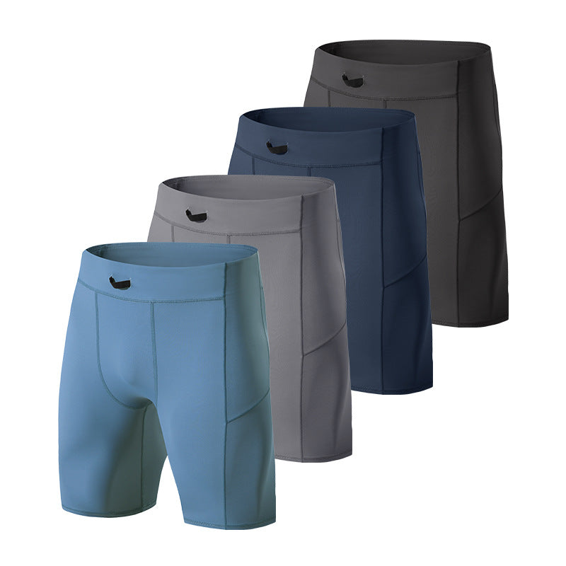 Men's High Elastic Compression Shorts