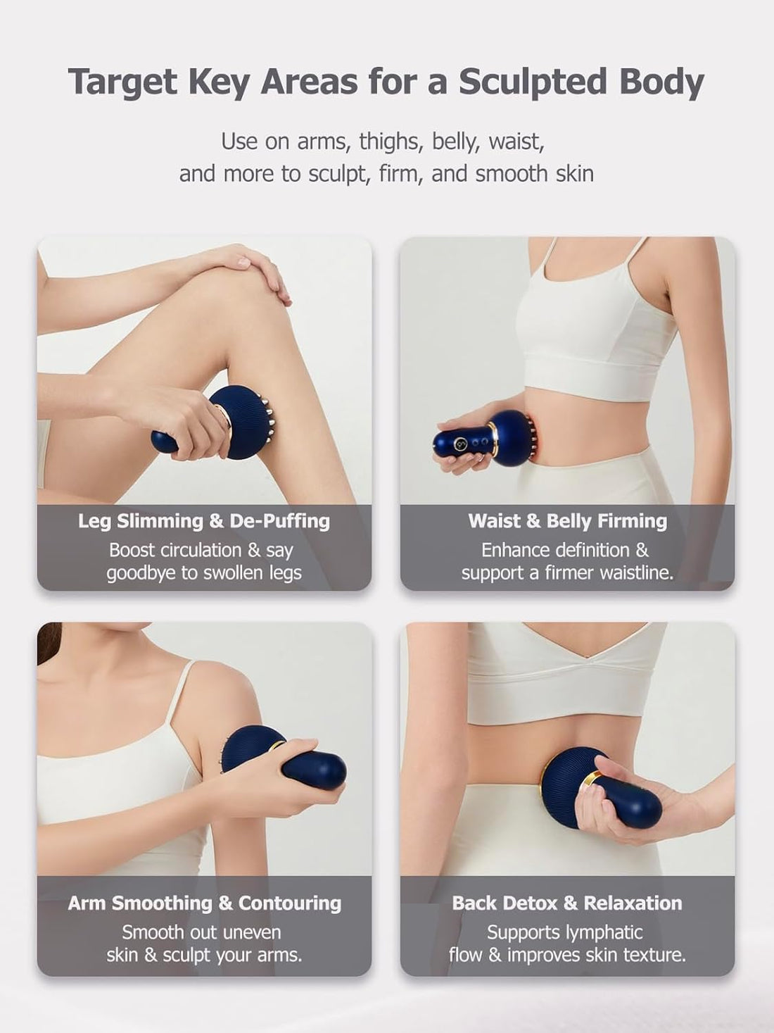 Luxury Lymphatic Drainage & Anti-Cellulite Massager