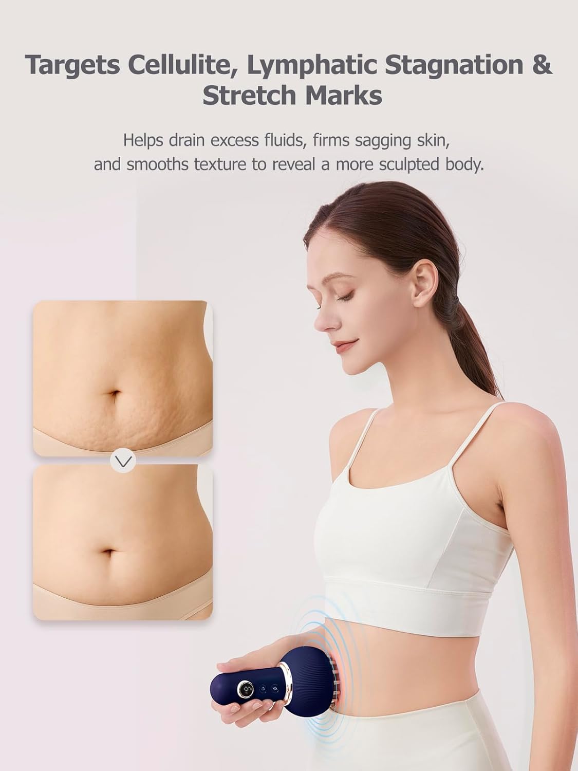 Luxury Lymphatic Drainage & Anti-Cellulite Massager